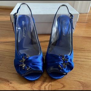Lulu Townsend Valissa Pump Royal Blue Size 8